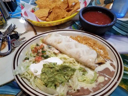 Chimichanga Dinner