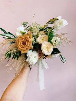 Petite elopement bouquet