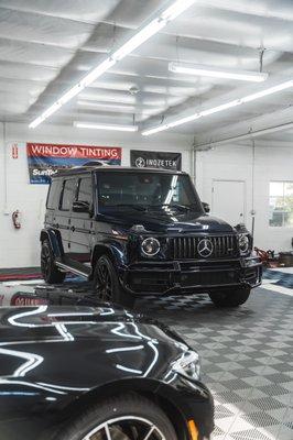 Interior ceramic coating on this G63 Amg!