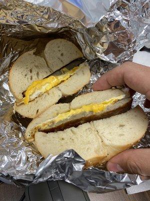 Sausage egg and cheese