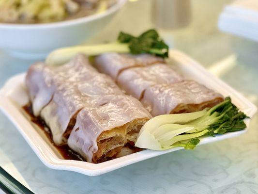 fried dough rice noodle roll/zha liang