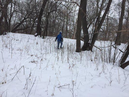 Snowshoe adventures!