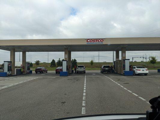 Costco Gasoline, West Fargo