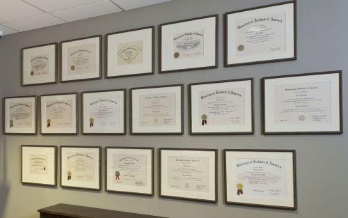 Our GIA Graduate Gemologist's Diplomas