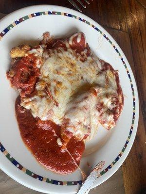 Chicken Parmigiana + Stuffed Shells Combination