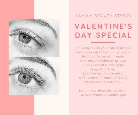 Yumi Lash lift special.