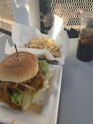 Burger & Fries