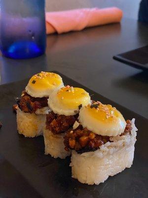 Sisig nigiri