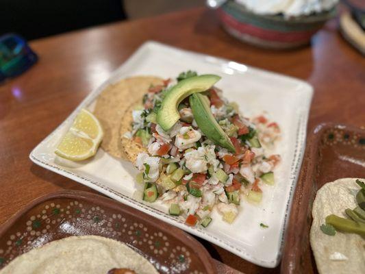 Ceviche Tostada