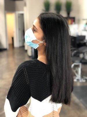 Would you like you hair to be frizz free and easier to manage? If so, a Brazilian Blowout  might be perfect for your hair.