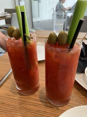 Let's start with Tito's Bloody Mary's.