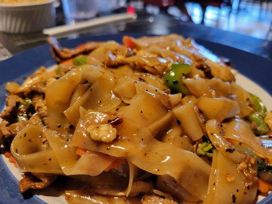 Drunken noodles.