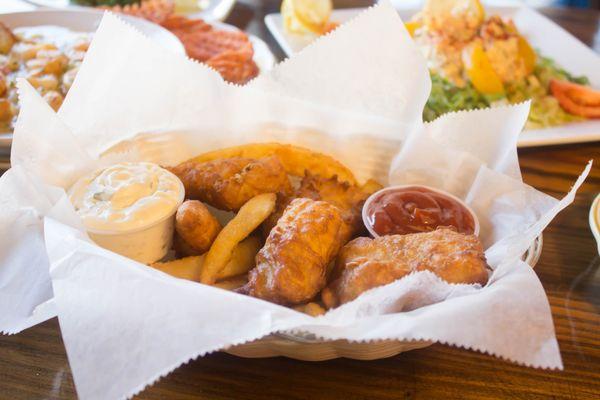 Fish and Chips! Luch for under $5 . Yep!