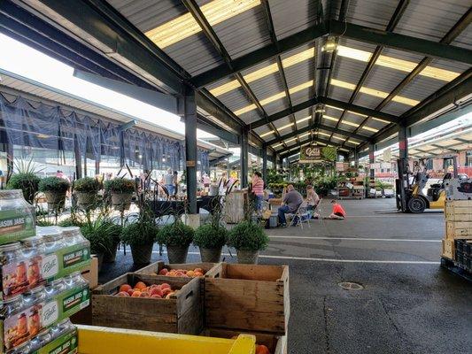 Farmer's Market Area at Capitol Market