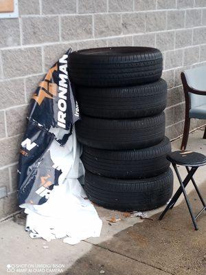 Outside and inside of pep boys West Warwick Rhode Island