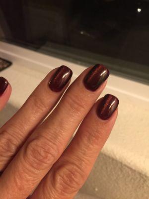 I absolutely love my Cat's Eye gel polish! They always do a fantastic job on my nails!