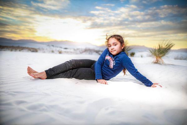 White Sands Photography Shot BY Hex