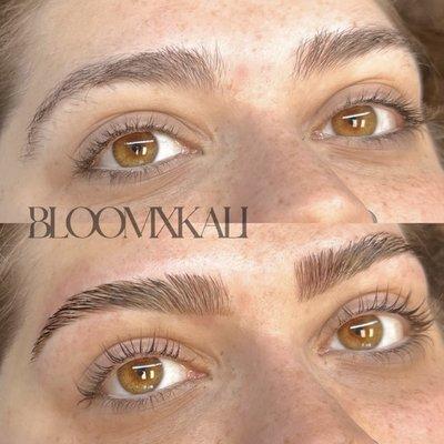 Brow Lamination and lash lift