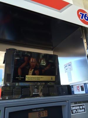 TV commercials at the gas pump. DO NOT WANT.