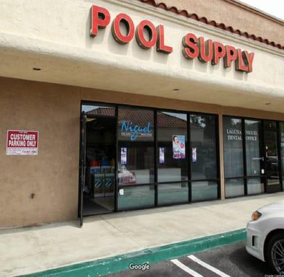 Niguel Pool Supply
 Located at Golden Lantern & Crown Valley
 Behind the Animal Hospital