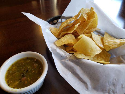 House chips and salsa