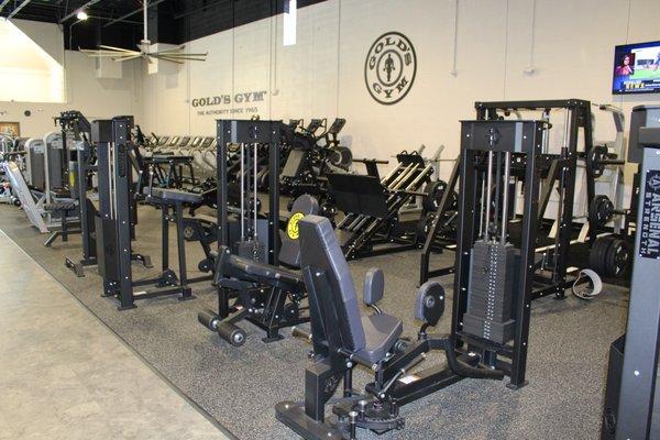 Great variety of fitness equipment!