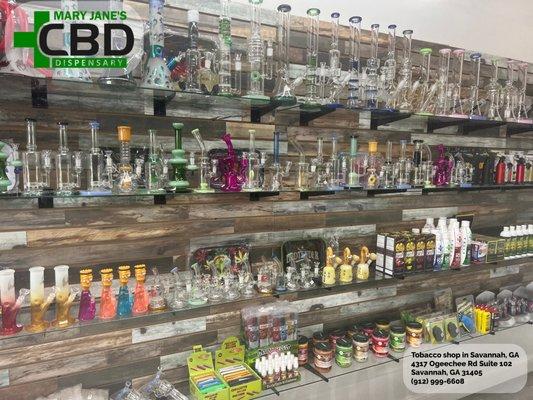 Mary Jane's CBD Dispensary's is the top smoke shop on Ogeechee Road in
Savannah! #CBD #Store #Vape #Shops #tobacco #store