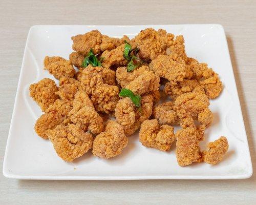 Basil Popcorn Chicken