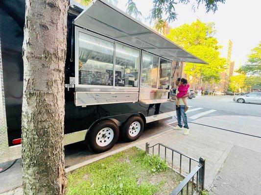 Parked on Fifth St, near Avenue D