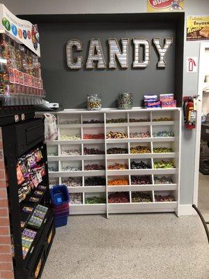 All kinds of bulk candy