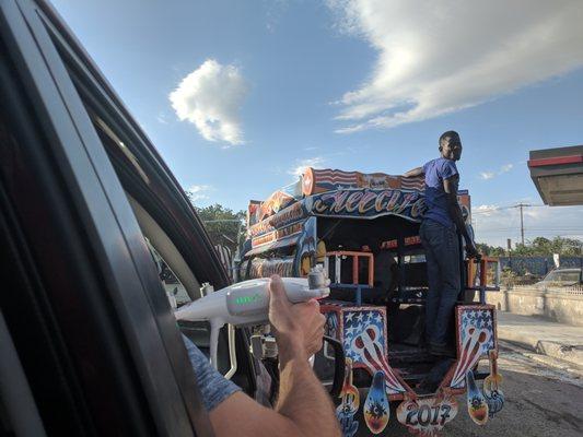 Dorst MediaWorks crew on location in Hait for USAID