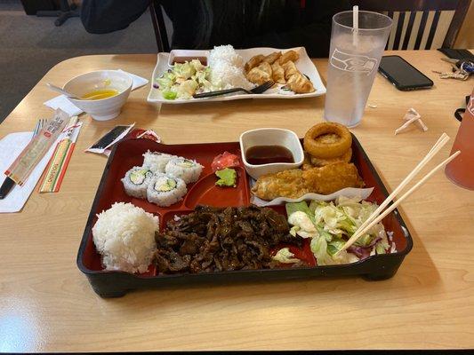 Beef Bento Box