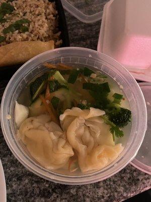 Chicken Wonton soup