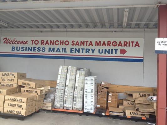 Rancho Santa Margarita business mail entry unit