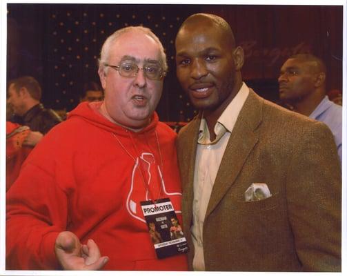 World champ Bernard 'BHop' Hopkins who turned his life around after teenaged prison stint, a model for young people everywhere