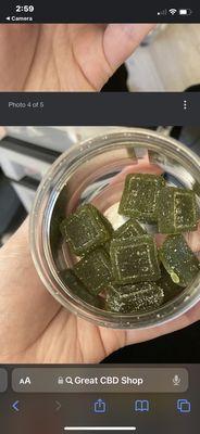 Professor Whytes kratom extract gummies, they're actually tasty!