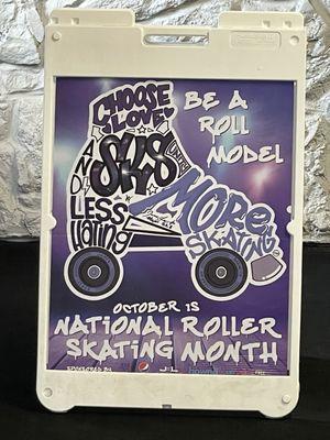 October is skating month