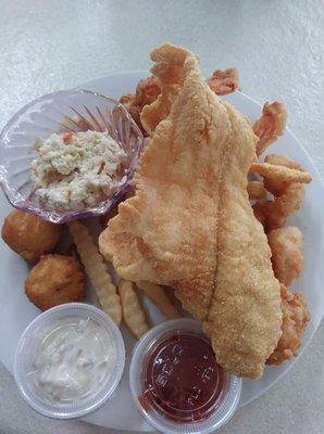 The Fish and Shrimp served on Friday and Saturday for lunch is the best you will ever have!