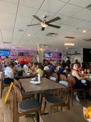 The bar at the Chickasaw location