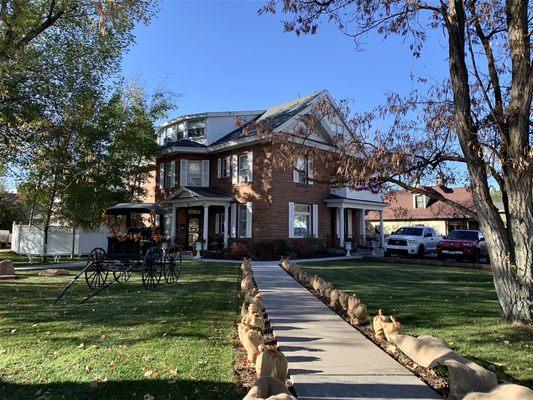 The gorgeous, 1902 built well kept historical home by Christine and Paul.