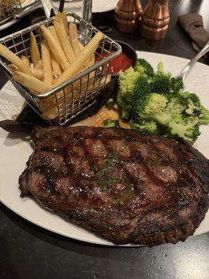 Ribeye Steak (medium well)