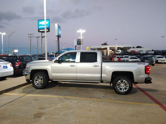 Hubby's new truck!  2018 Silverado 1500LT All Star Edition! Beautiful!!