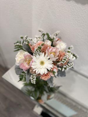 Share this pretty and soft floral arrangement with anyone. Order today from Royal Blooms, in Roseville, CA 95747