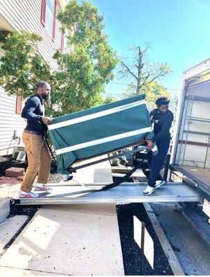 Moving a dresser