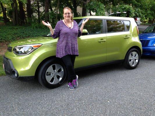 Our little Kia Soul has been well taken care of over the years thanks to Fa-Rina!