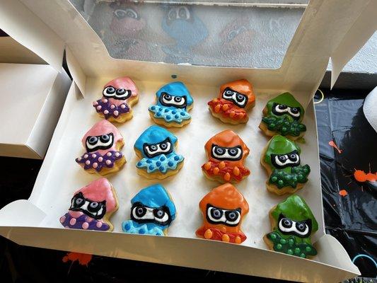 Splatoon donuts!!!!!!