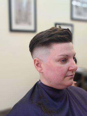 Drop high fade (its the trend)