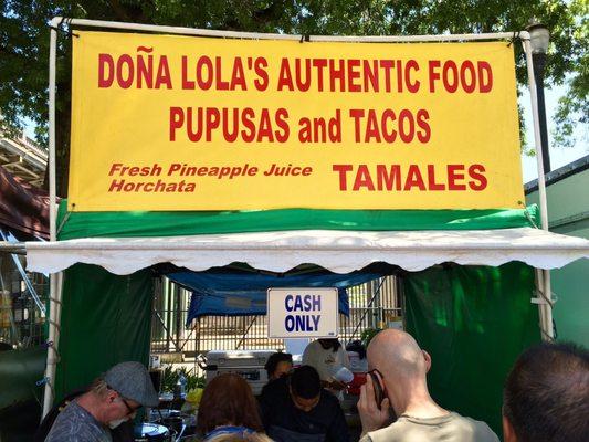 Dona Lola's Authentic Pupusas, Tamales, and Tacos