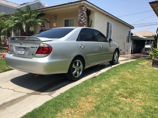 Waxed and only Exterior Detailed this Camry!