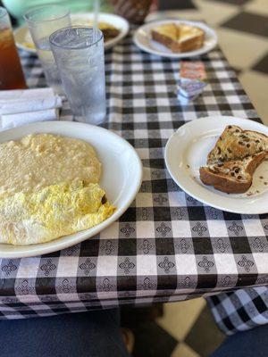 Sausage omelette